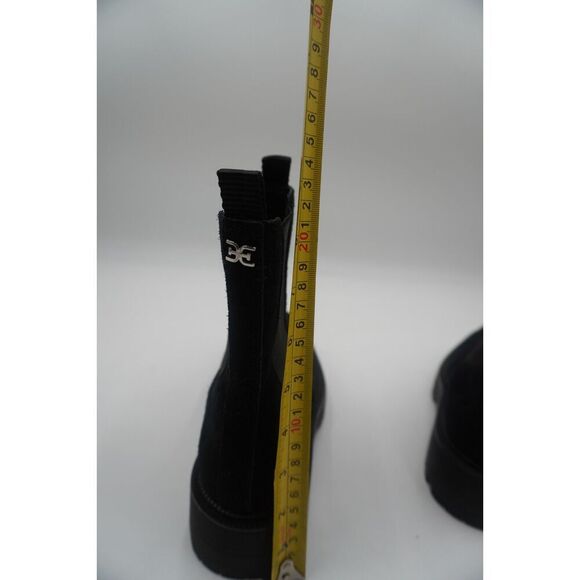 Sam Edelman Laguna Waterproof Lug Sole Chelsea Chunky Punk Rock Boots Size 9 - Picture 8 of 9